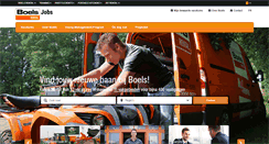 Desktop Screenshot of boelsjobs.be