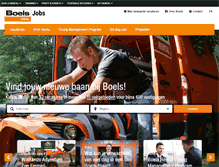 Tablet Screenshot of boelsjobs.be